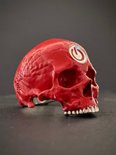 Load image into Gallery viewer, TechSkull.2 Ring Red Ceramic Sz9