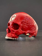Load image into Gallery viewer, TechSkull.2 Ring Red Ceramic Sz9