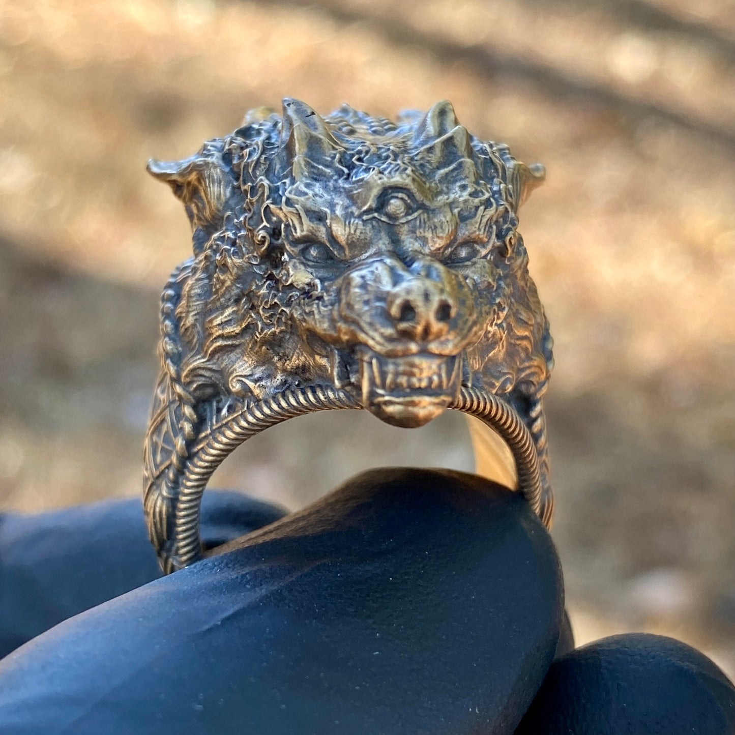 Brass Wolf Shaman Mega