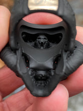 Load image into Gallery viewer, Black Ceramic Brass Horned Demon Limited (10)