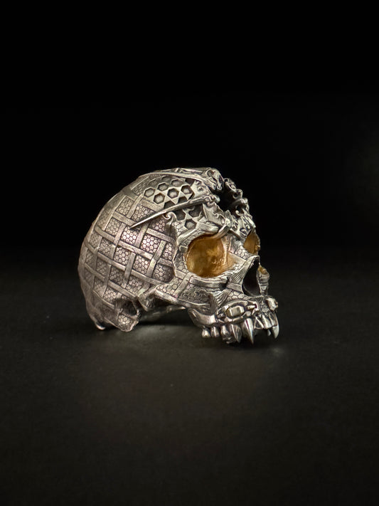 PsychedeliTech.4 Skull Ring