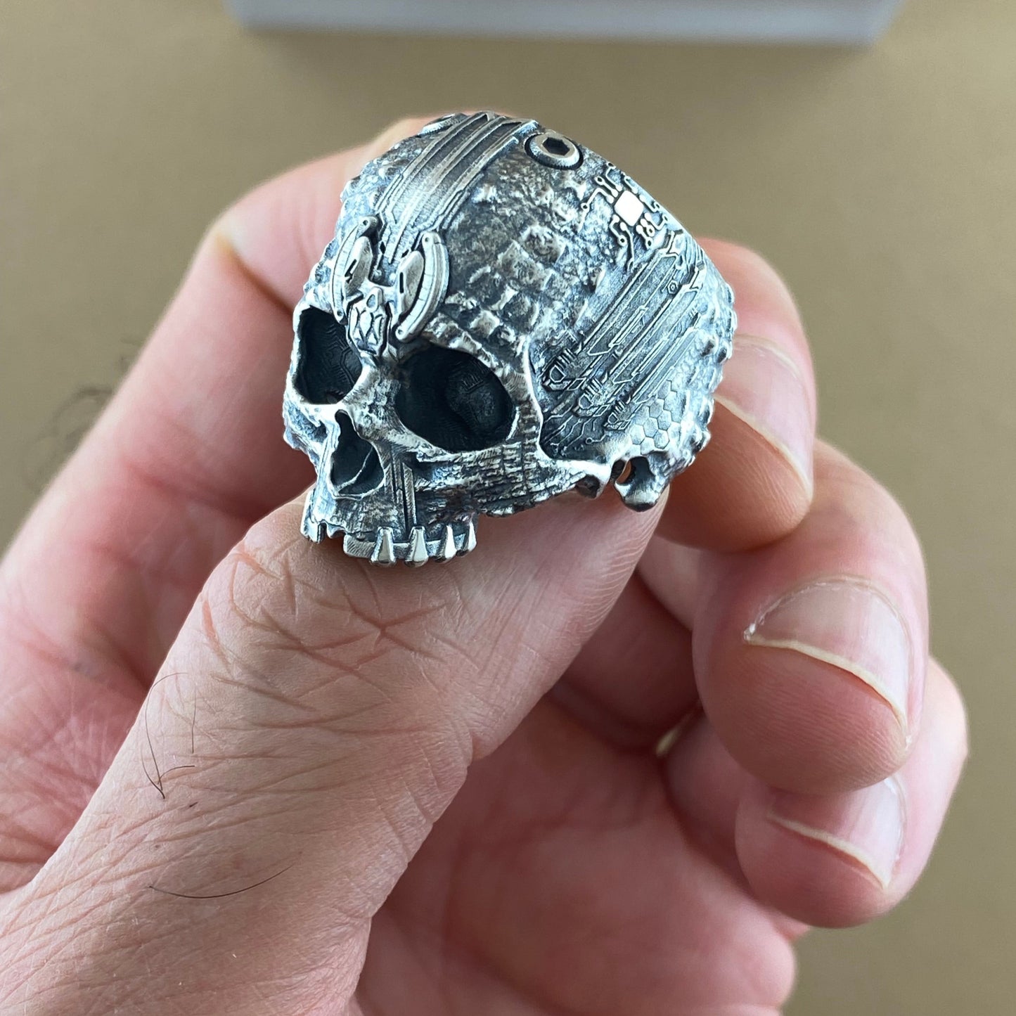 TechSkull.8 Sterling Silver