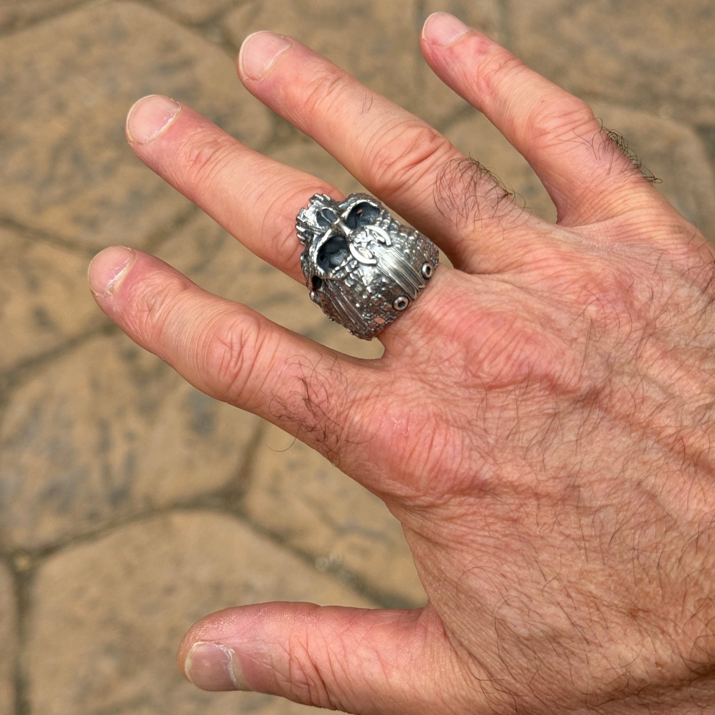 TechSkull.8 Sterling Silver