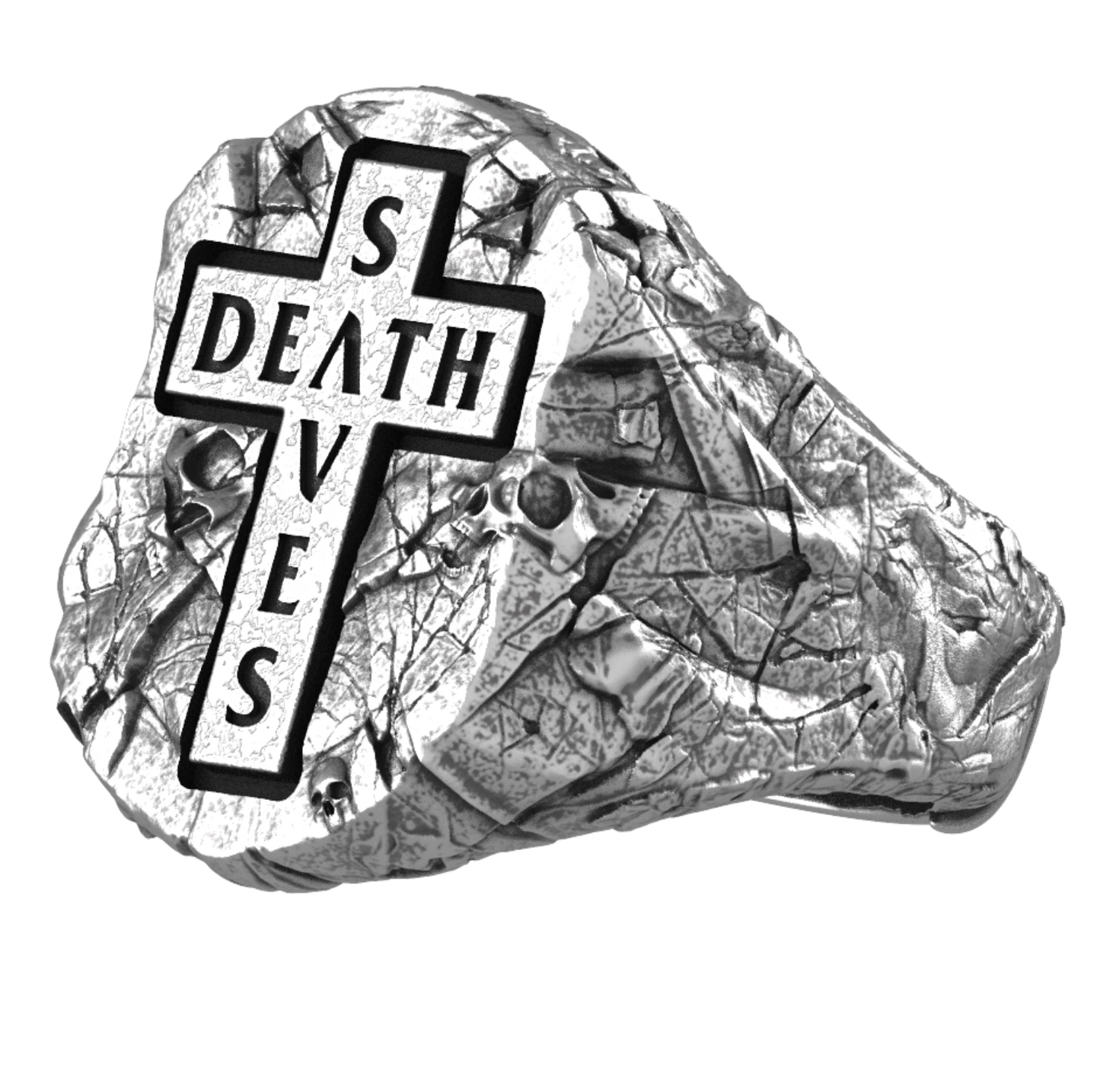 Death Saves Signet Ring | Silver