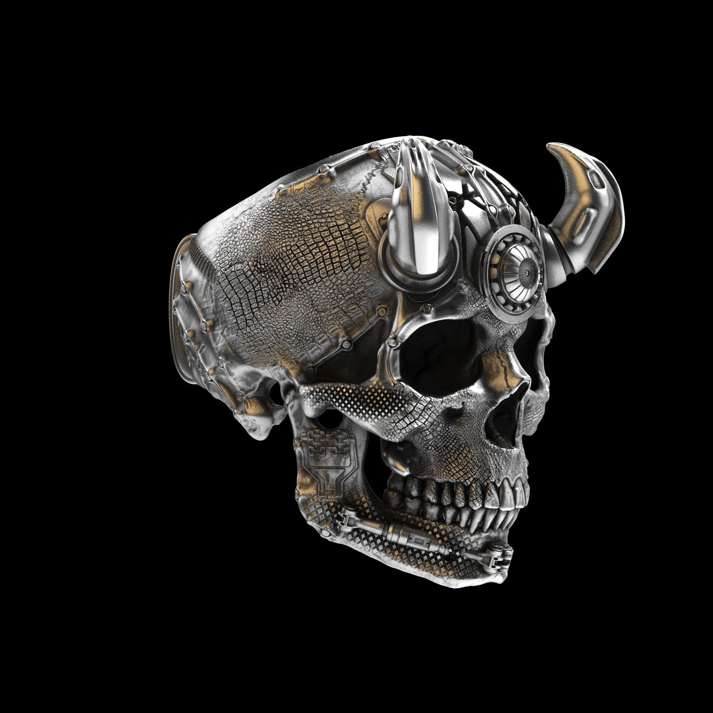 Anillo TechSkull.3