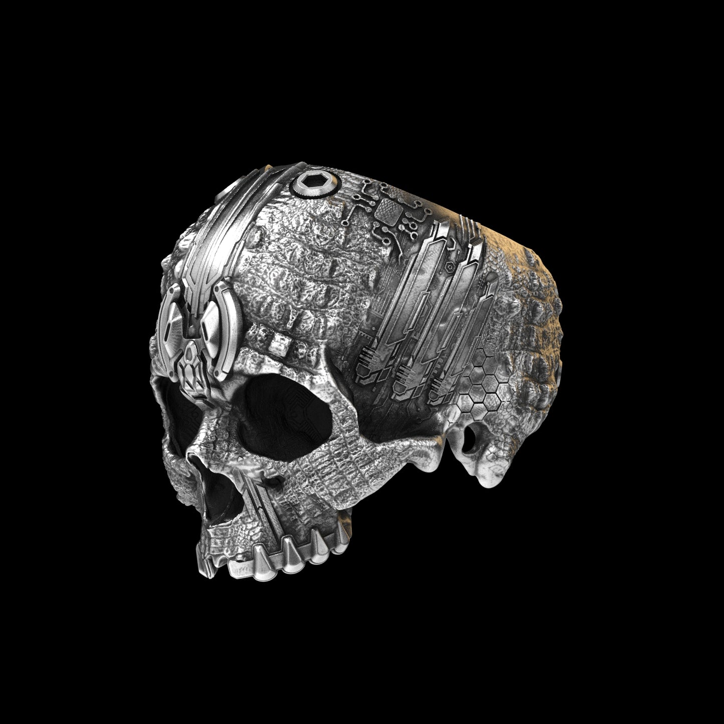 TechSkull.8 Sterling Silver