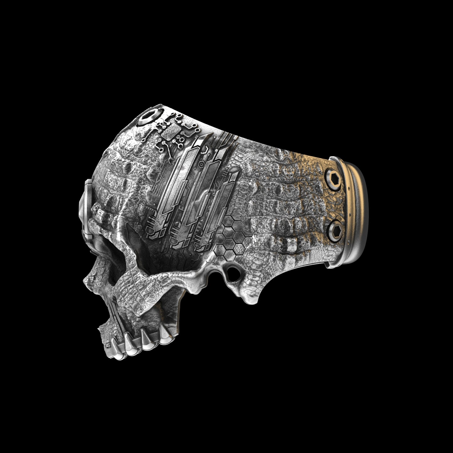 TechSkull.8 Sterling Silver