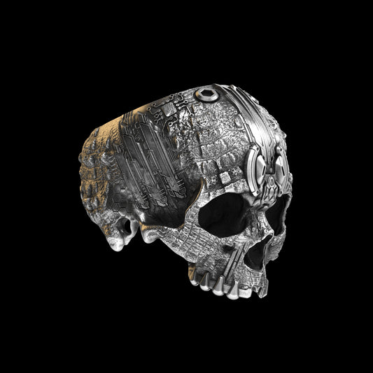 TechSkull.8 Sterling Silver