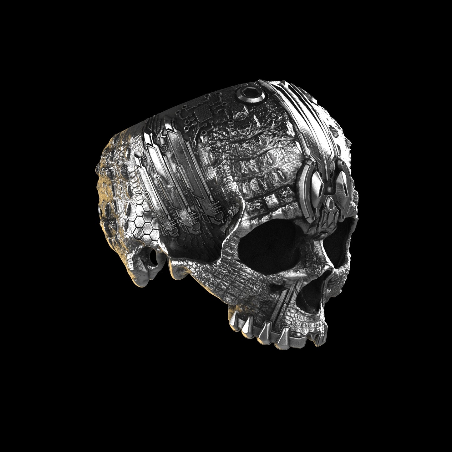 TechSkull.8 Sterling Silver