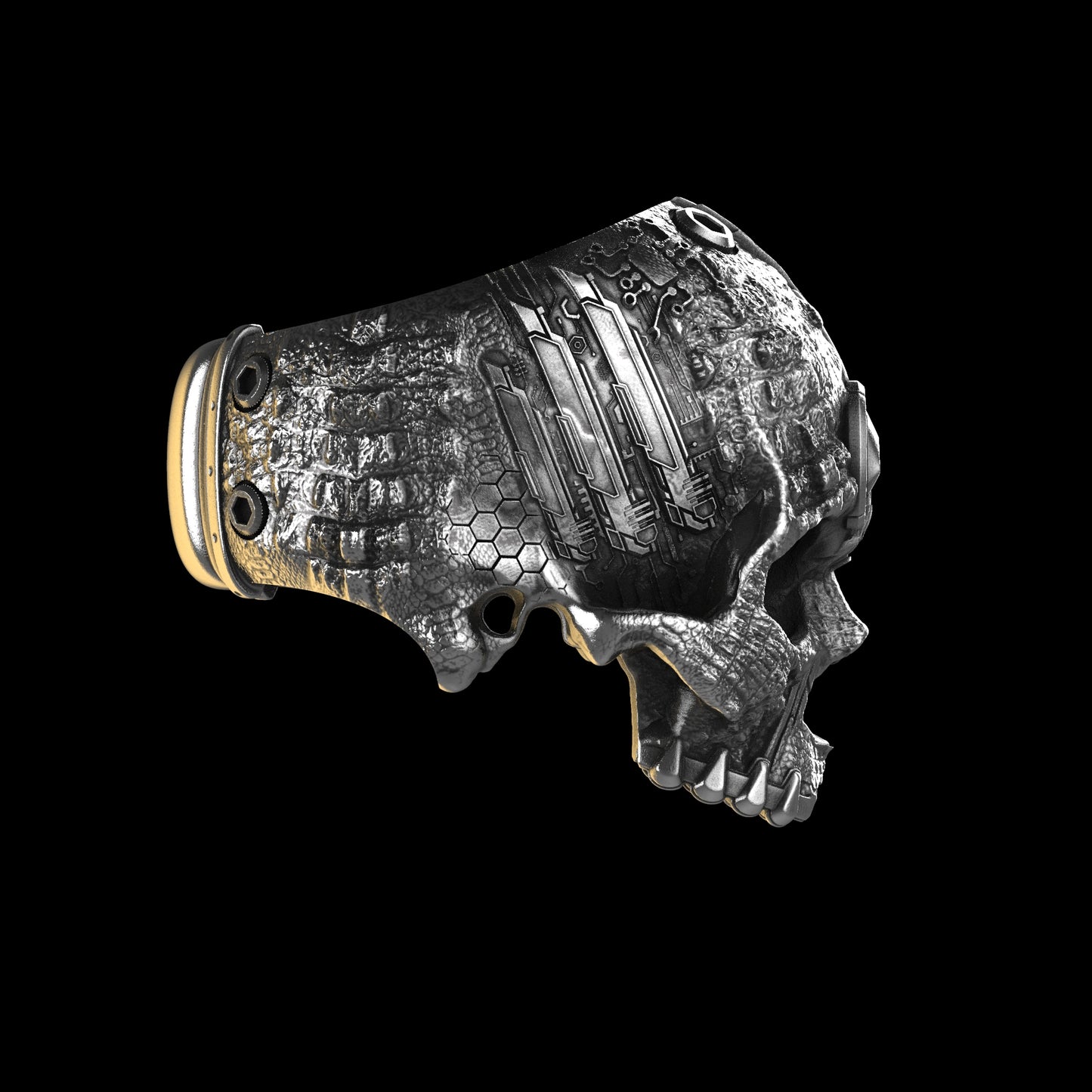 TechSkull.8 Sterling Silver