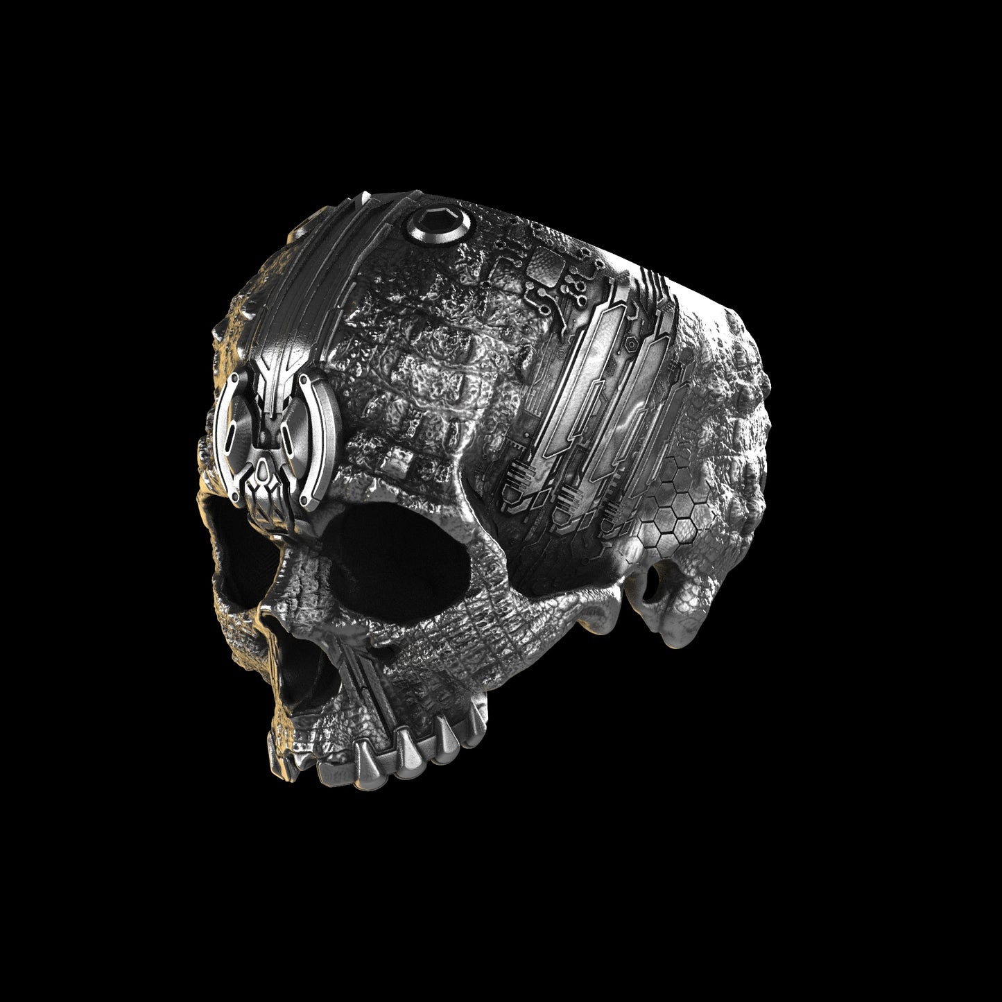 TechSkull.8 Sterling Silver
