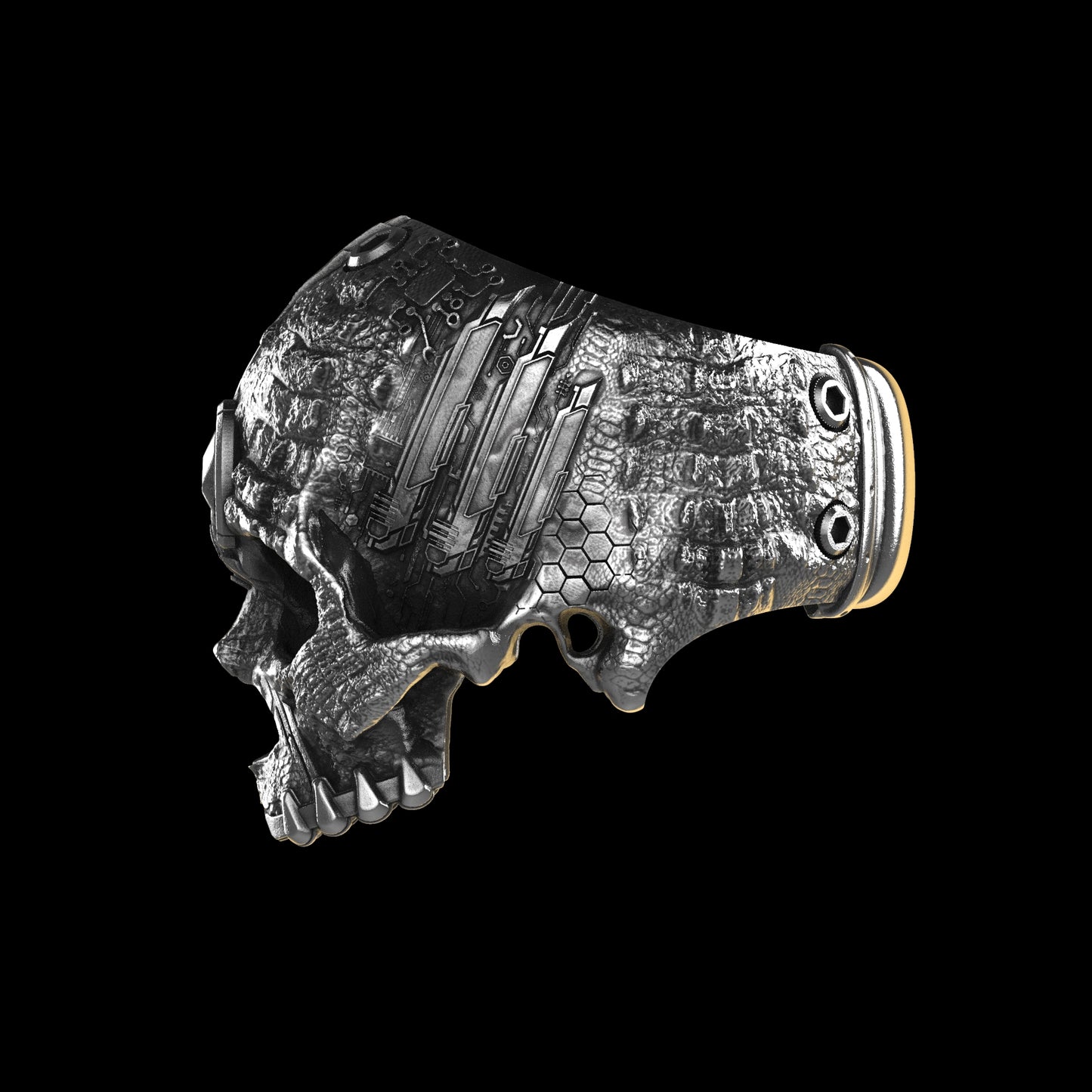 TechSkull.8 Sterling Silver