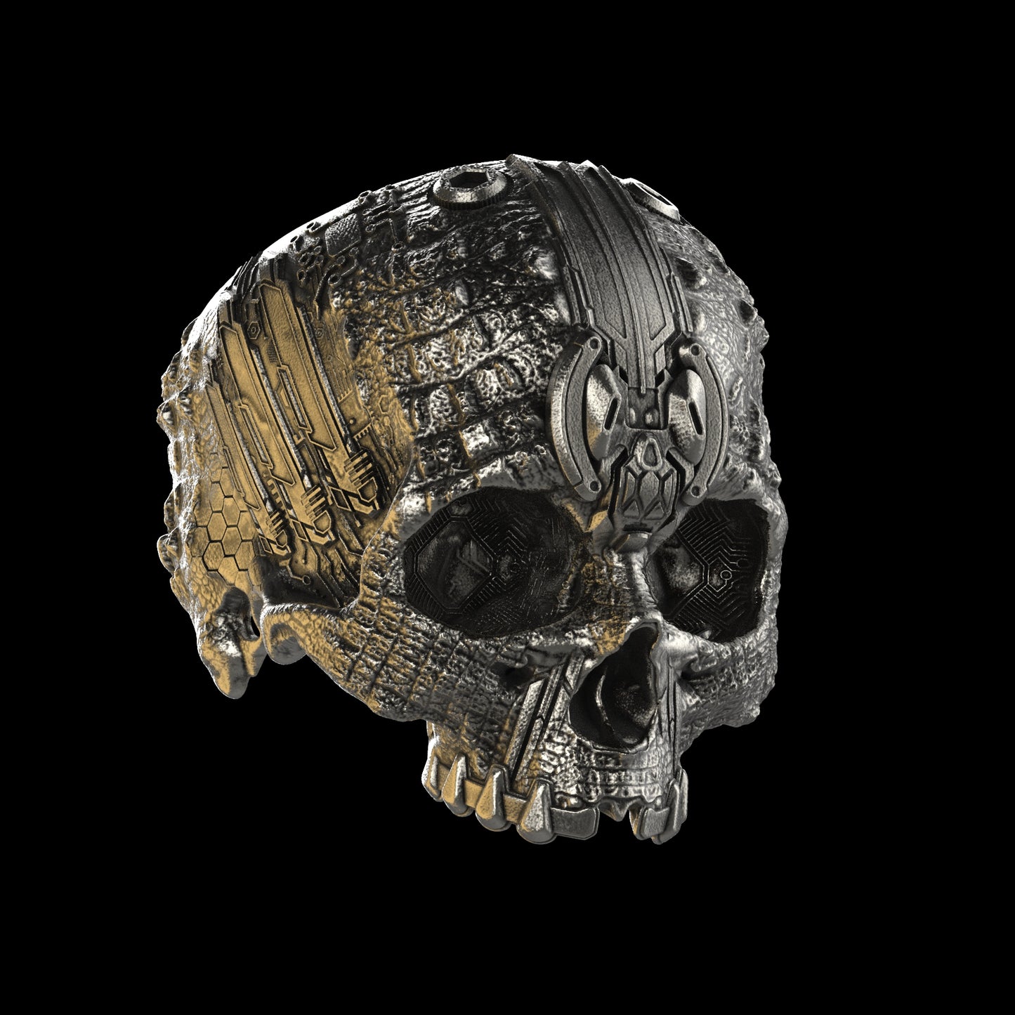 TechSkull.8 Sterling Silver