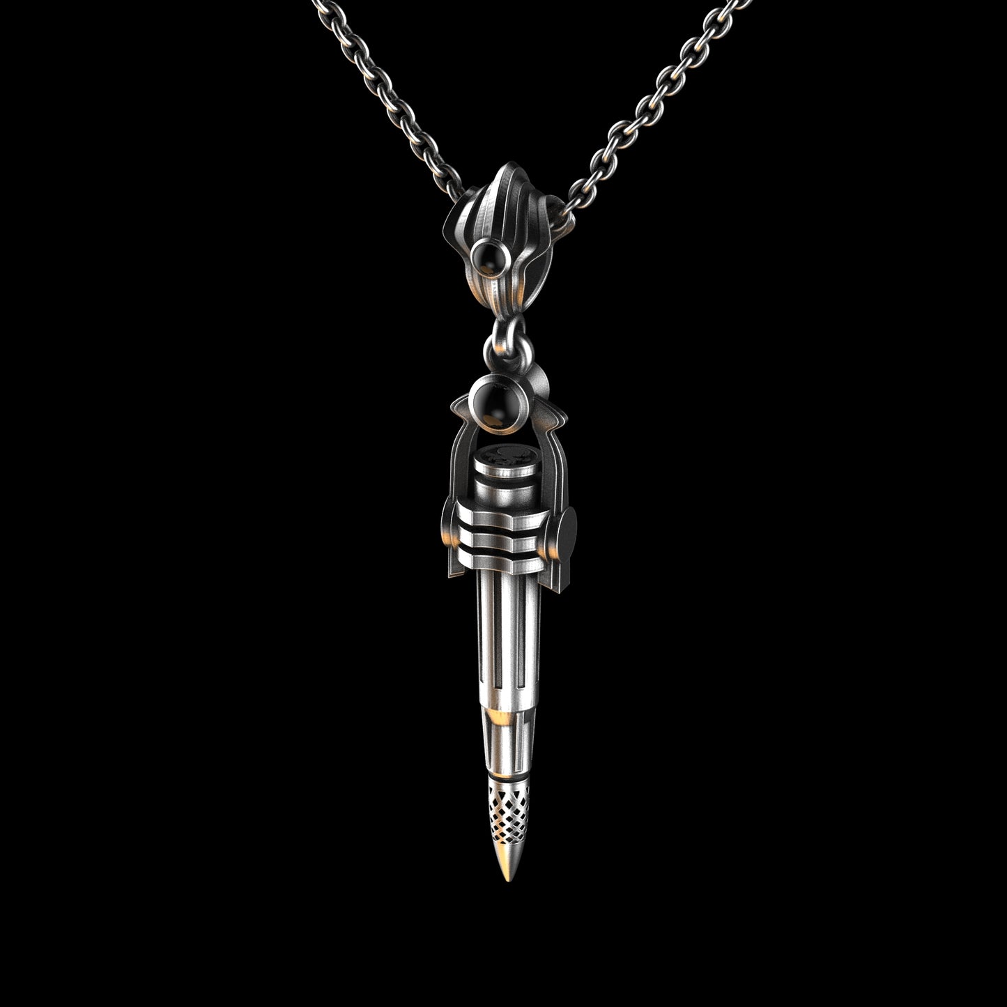5.56 Silver Bullet Pendant