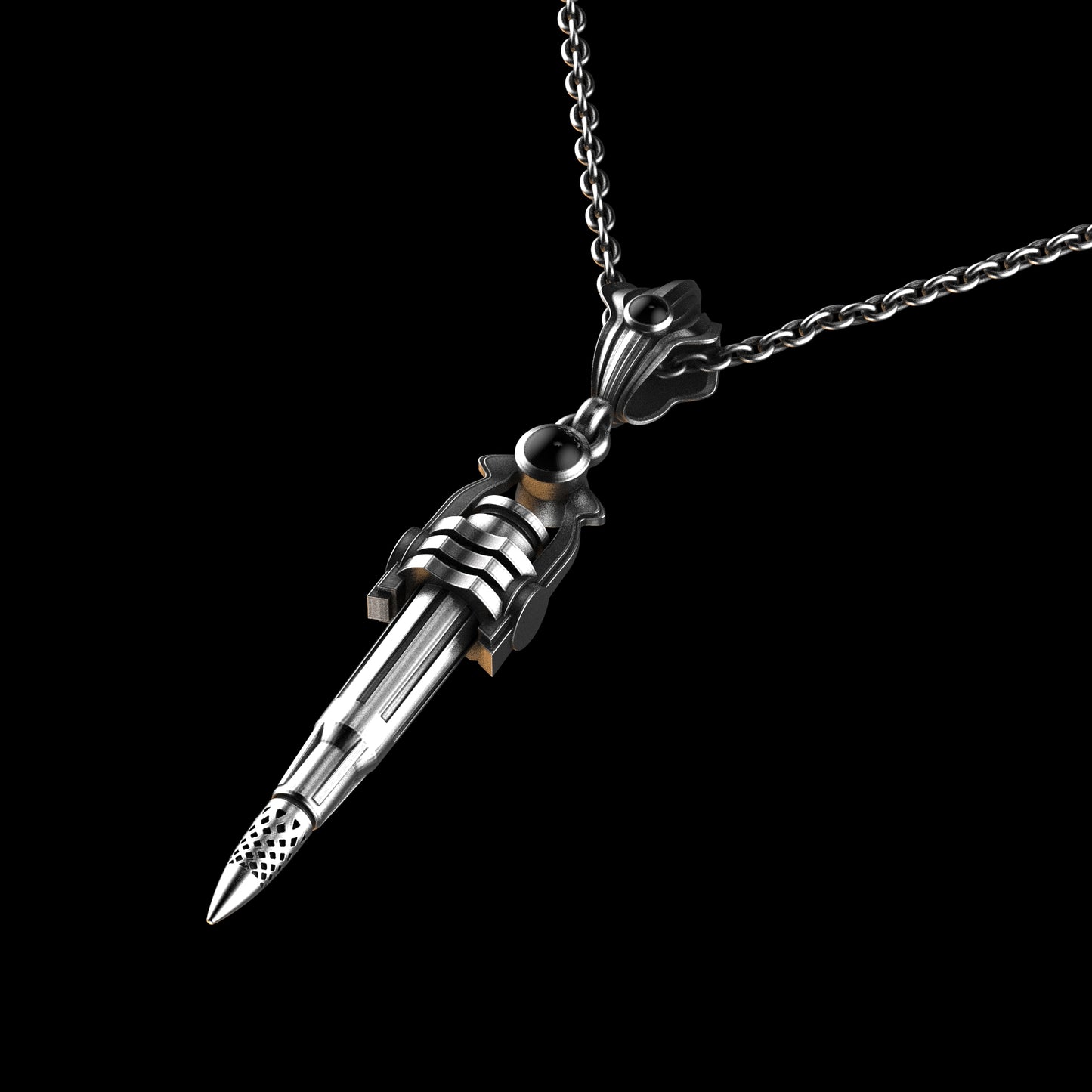 5.56 Silver Bullet Pendant