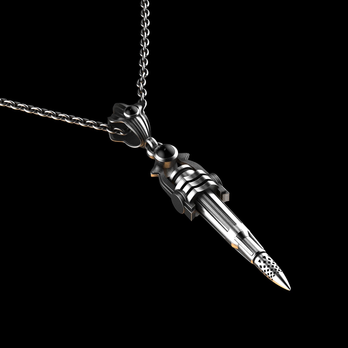 5.56 Silver Bullet Pendant