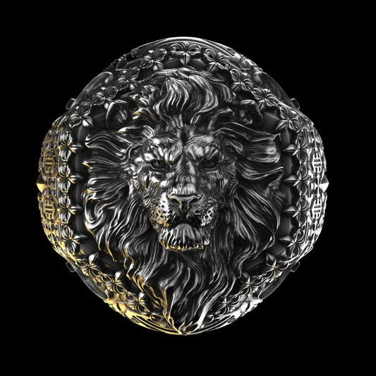 Sovereign Lion Sterling Silver
