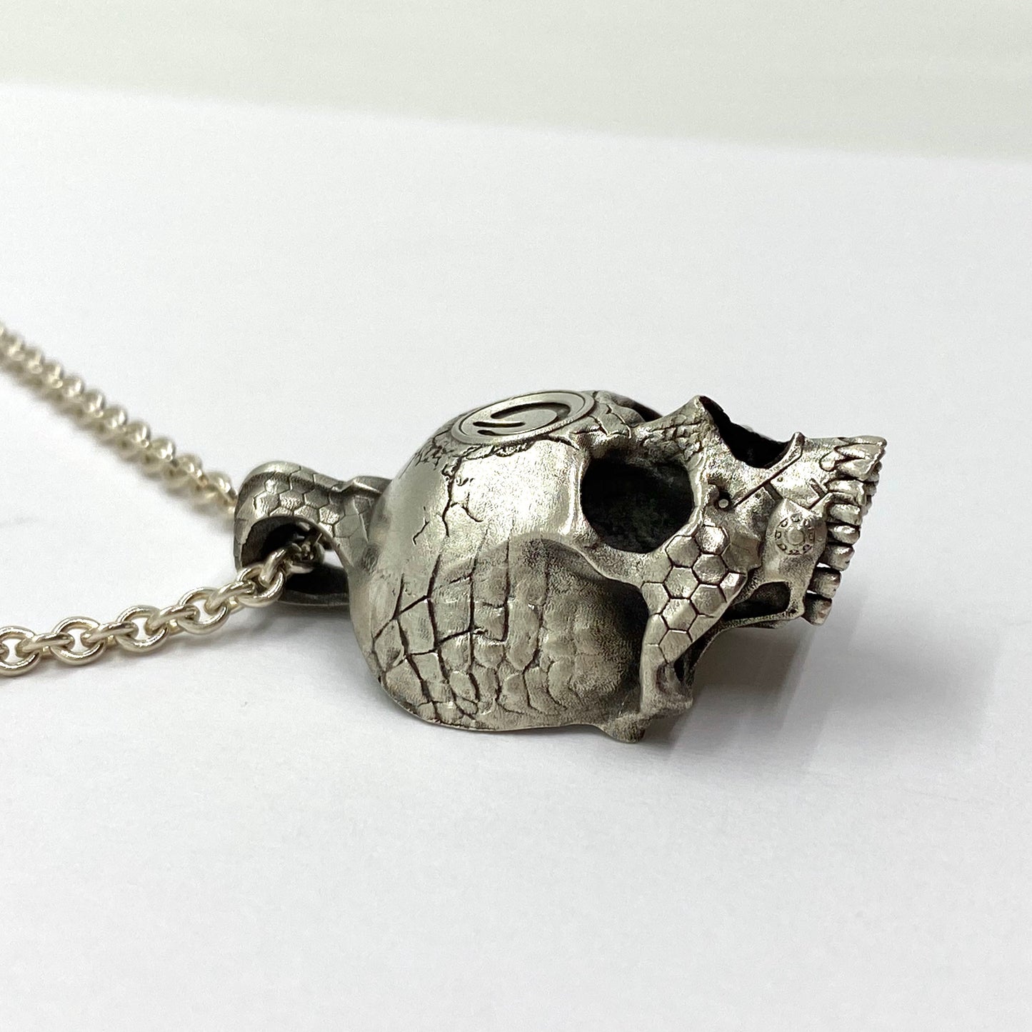 TechSkull.2 Sterling Pendant