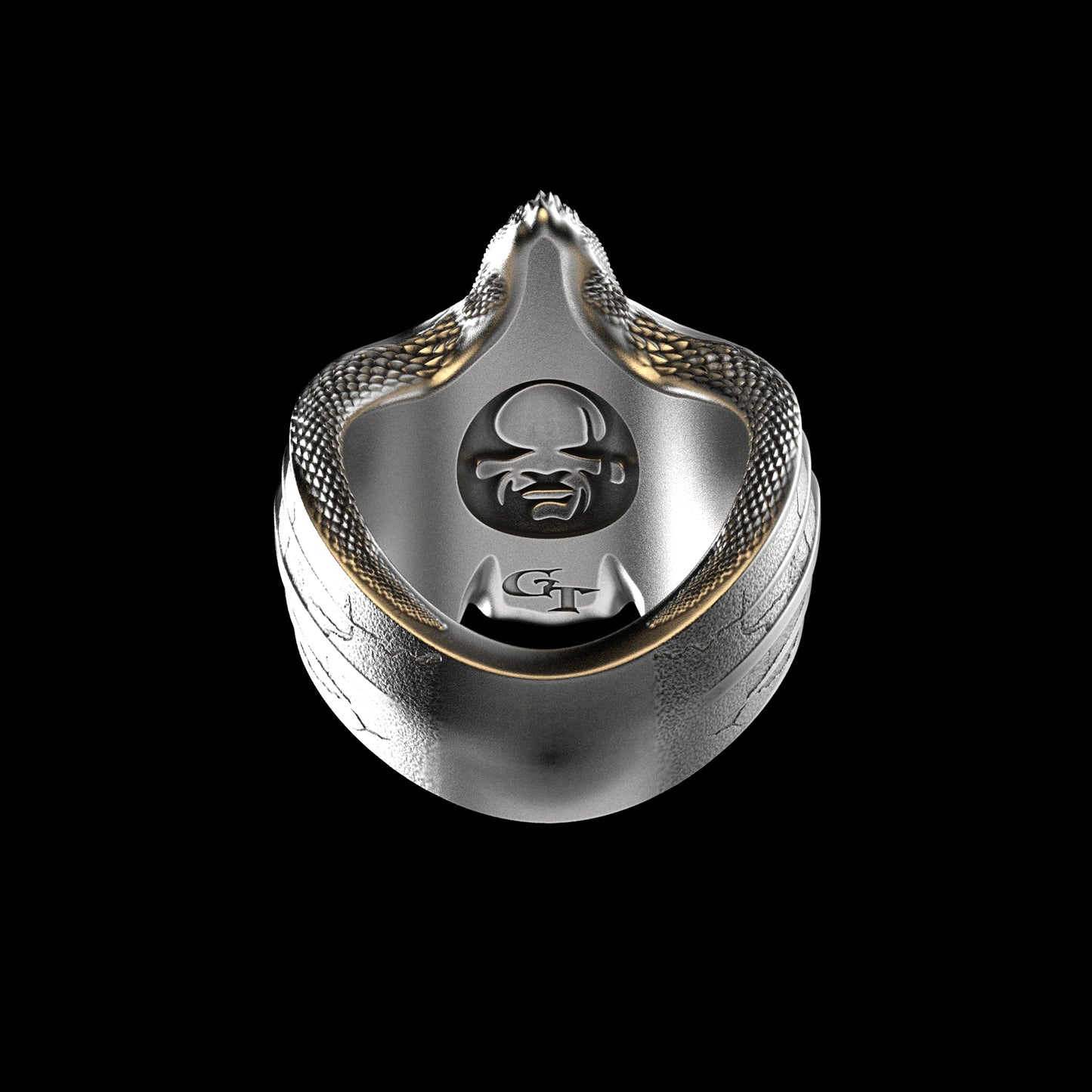 Anillo Cobra Ventilado Esterlina