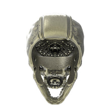 Load image into Gallery viewer, Brass SIA Open Jaw Skull Ring