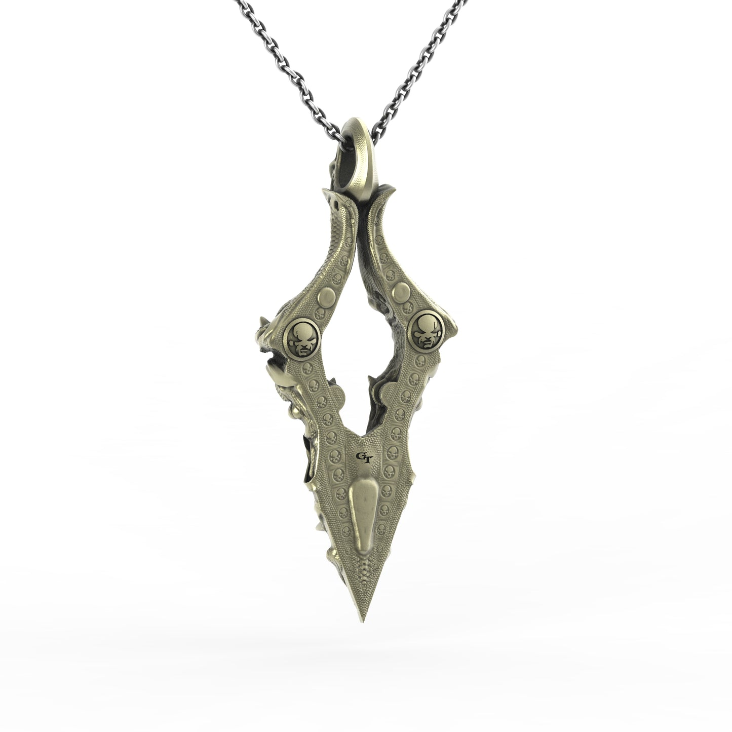 Brass Victory Pendant II