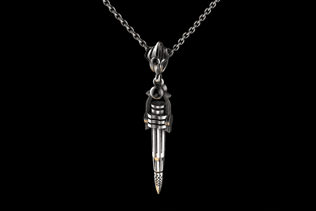 5.56 Silver Bullet Pendant