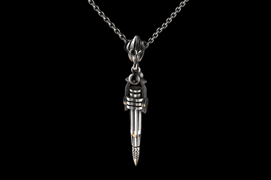 5.56 Silver Bullet Pendant
