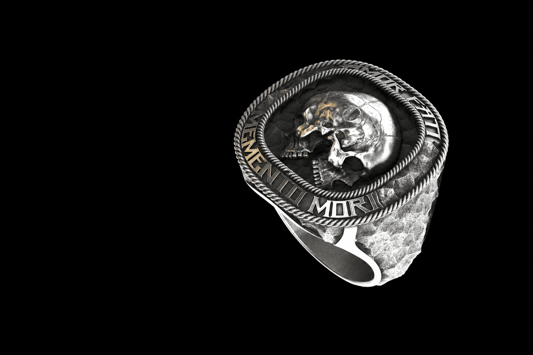 Amor Fati Signet Sterling Silver