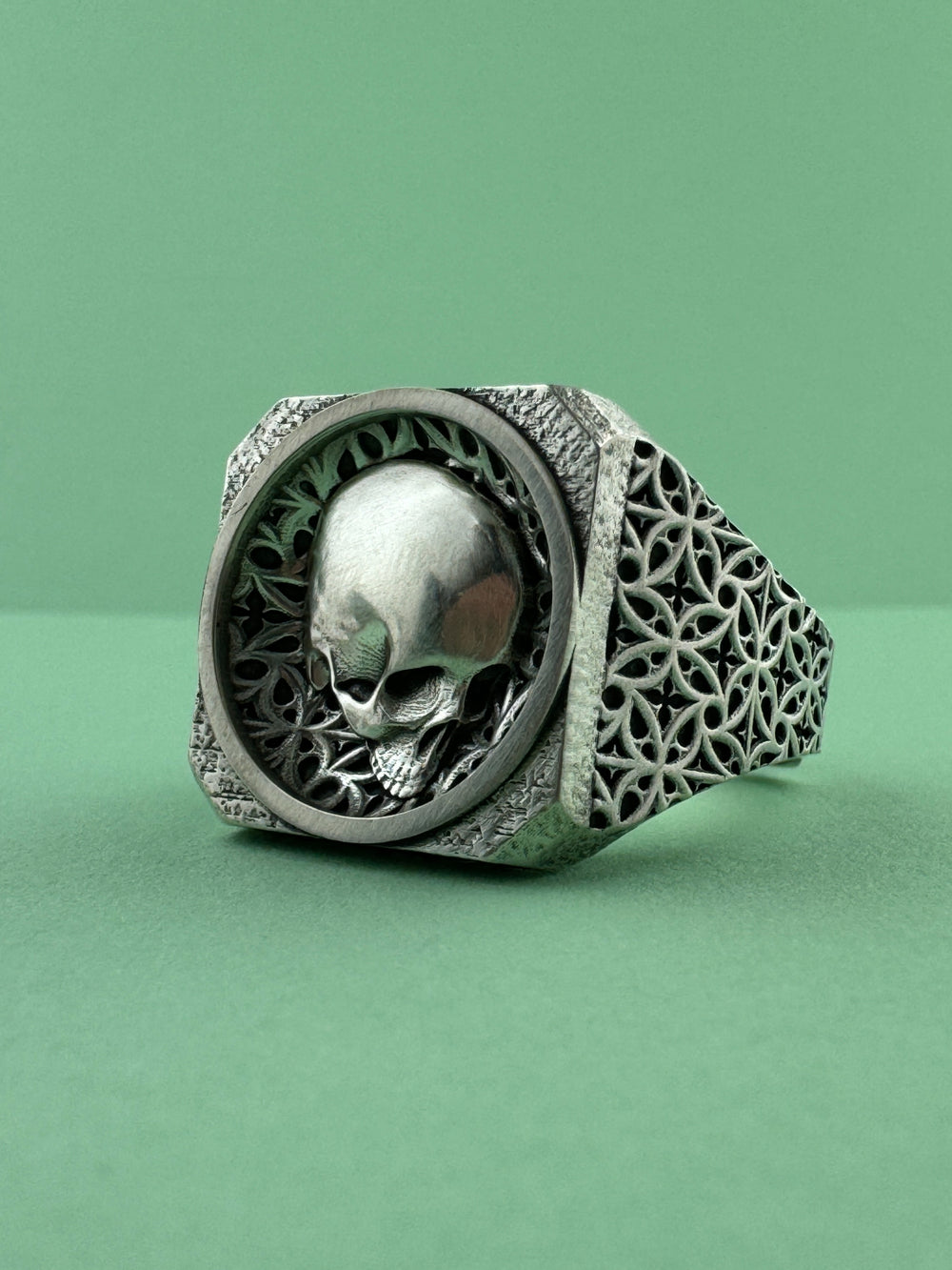 Stoic Signet Ring Sterling Silver