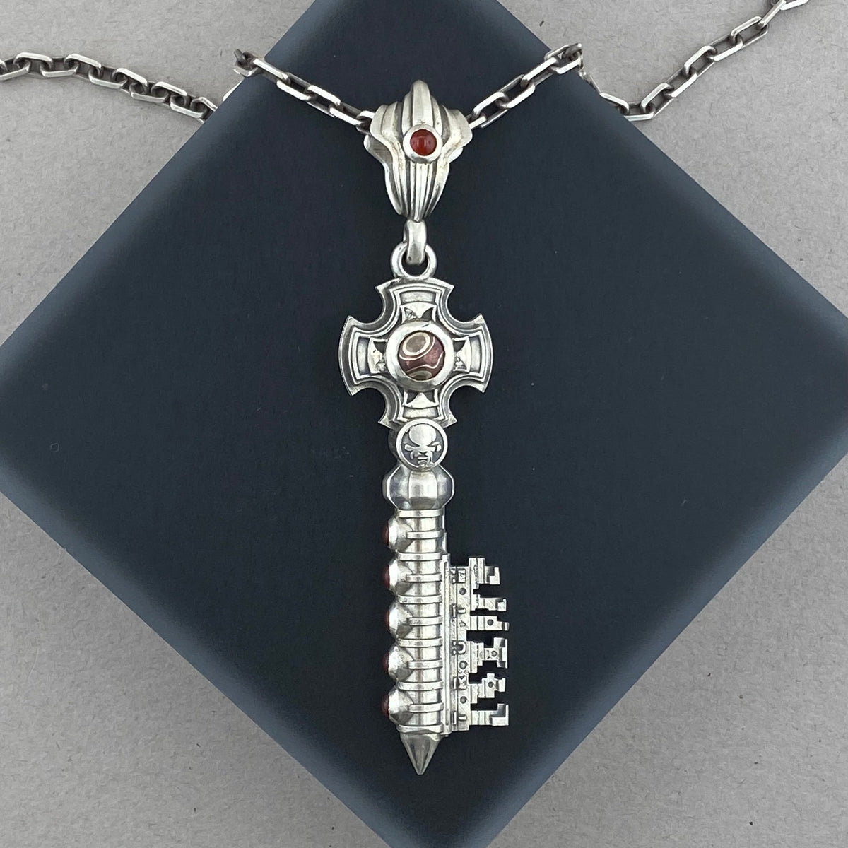 Philosophers Key Sterling Pendant