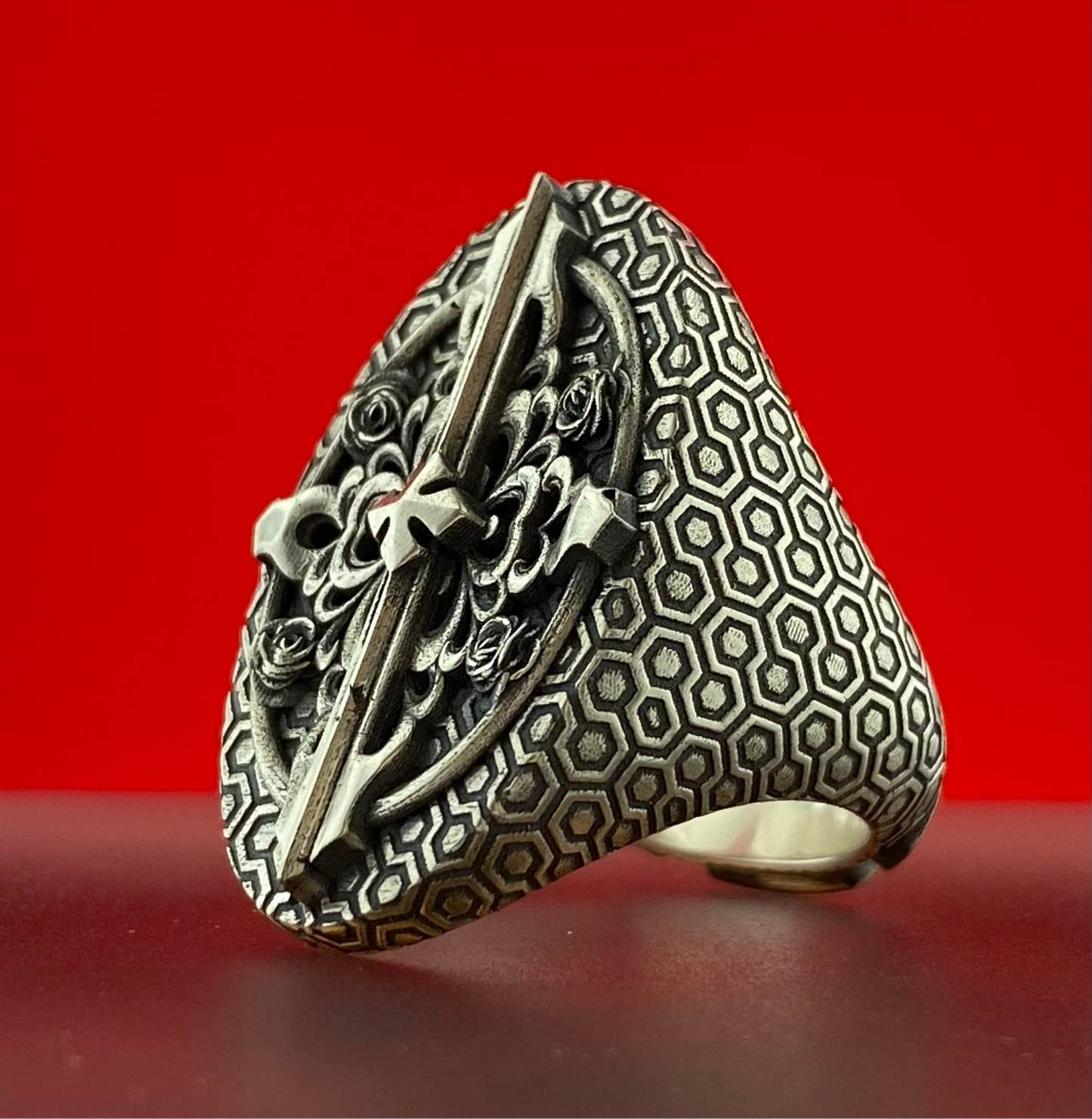 Gothic Rose Sterling Silver
