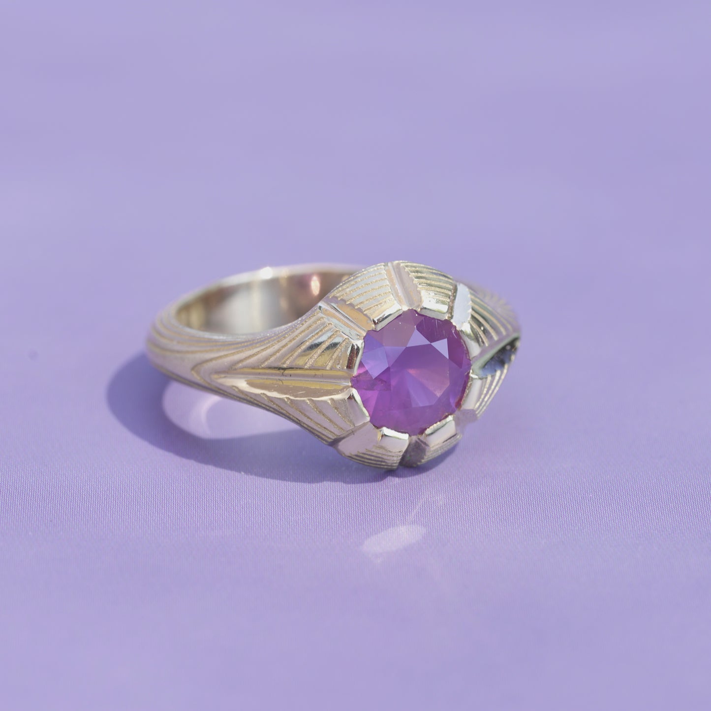 Starburst Sapphire Ring