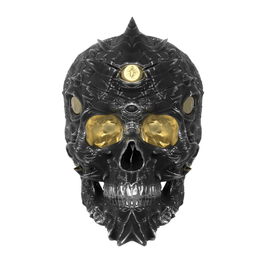Cursed Skull Of The Dragon Wizard Ring | Duality
