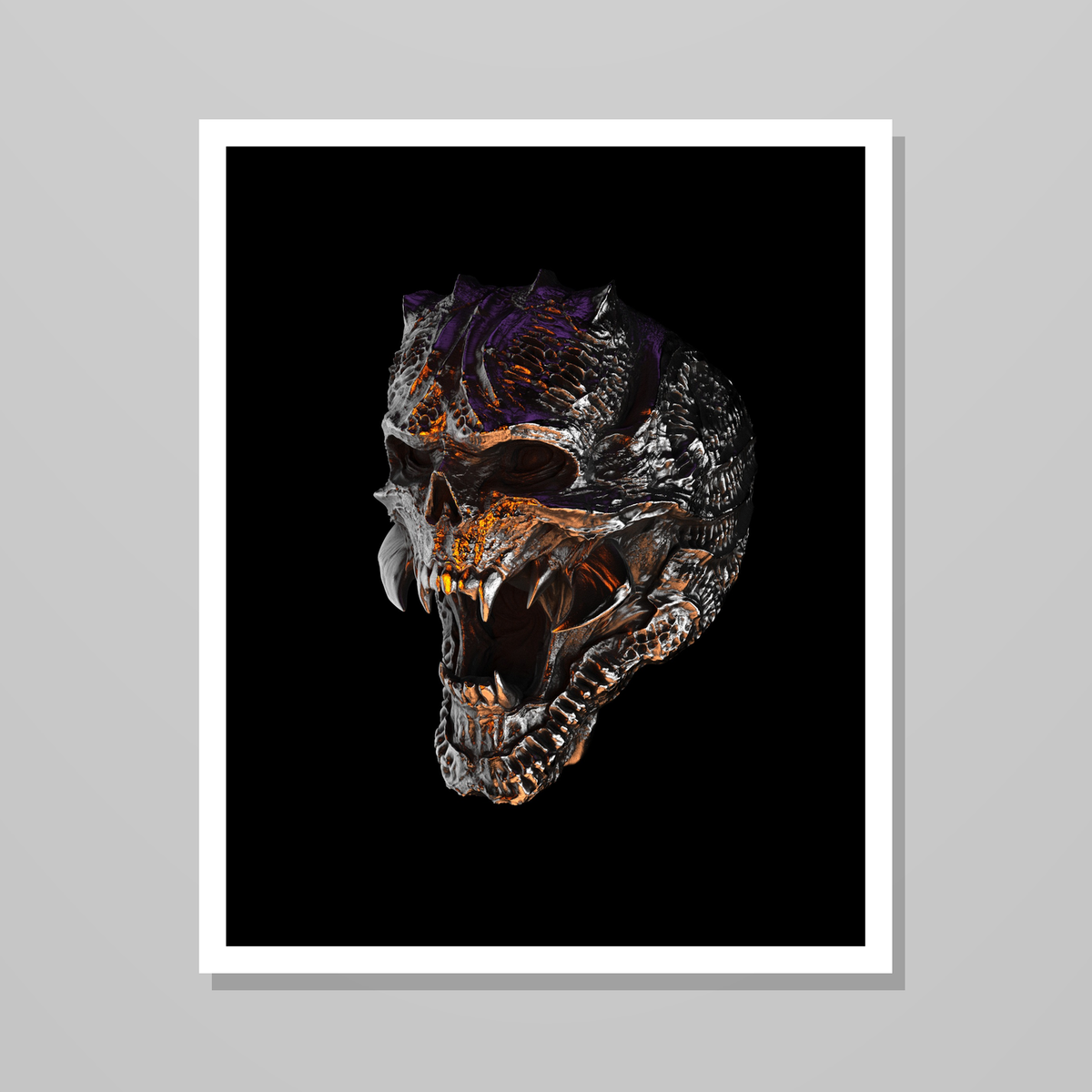 Screaming Banshee Art Print