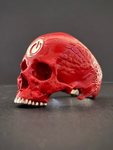 TechSkull.2 Ring Red Ceramic Limited Edition (10)