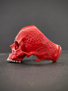 TechSkull.2 Ring Red Ceramic Limited Edition (10)