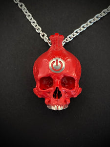 TechSkull.2 Pendant Red Ceramic Limited Edition (10)