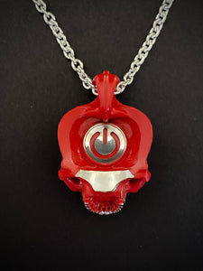 TechSkull.2 Pendant Red Ceramic Limited Edition (10)