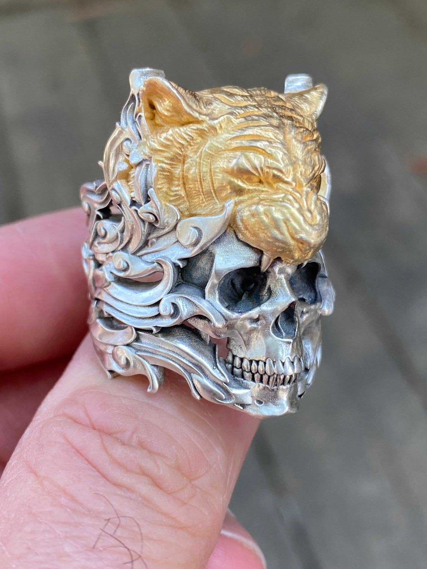 VIP TigerSkull Ring