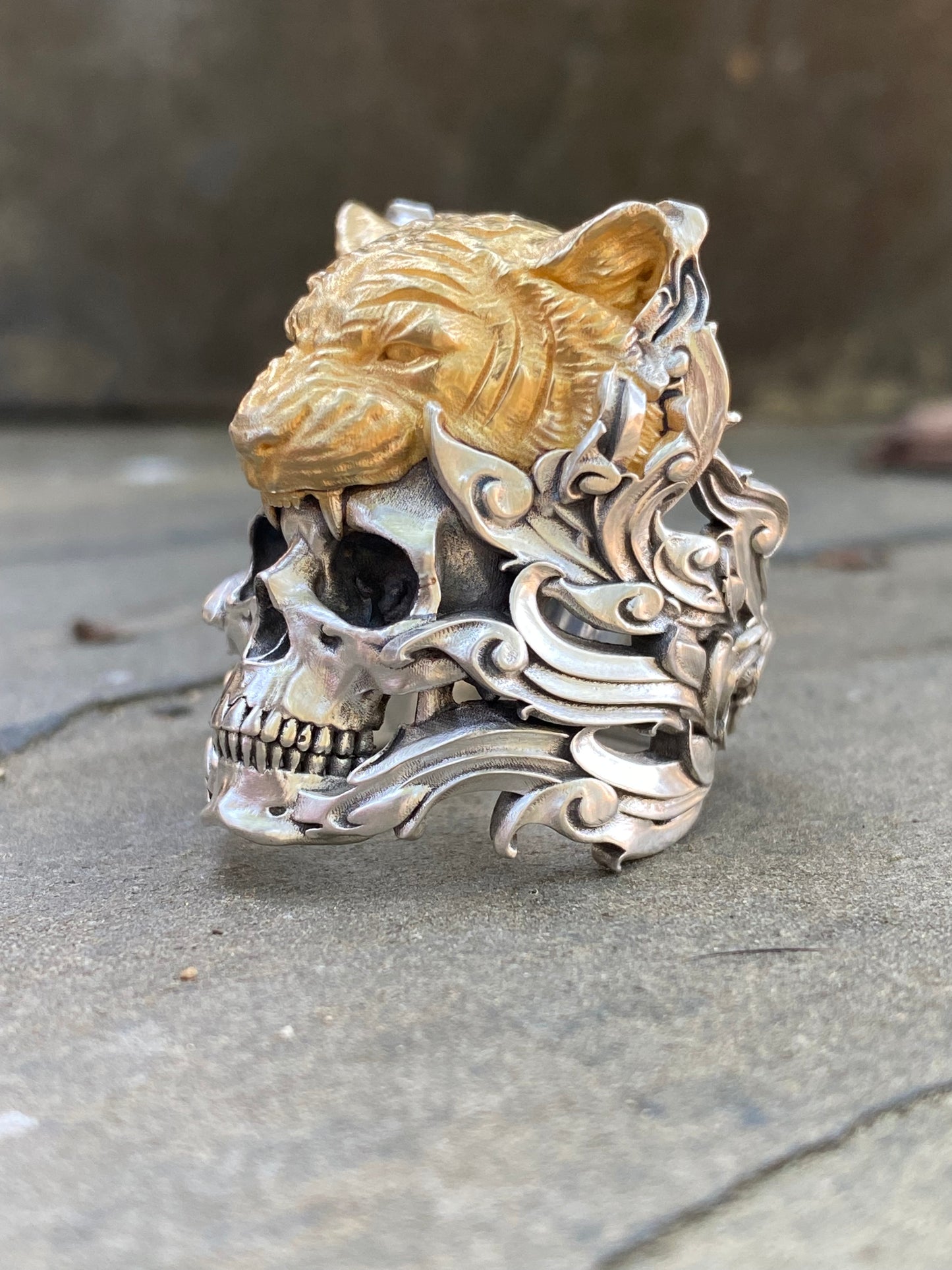 VIP TigerSkull Ring