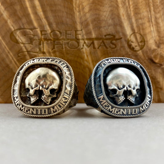 Amor Fati Ring Brass