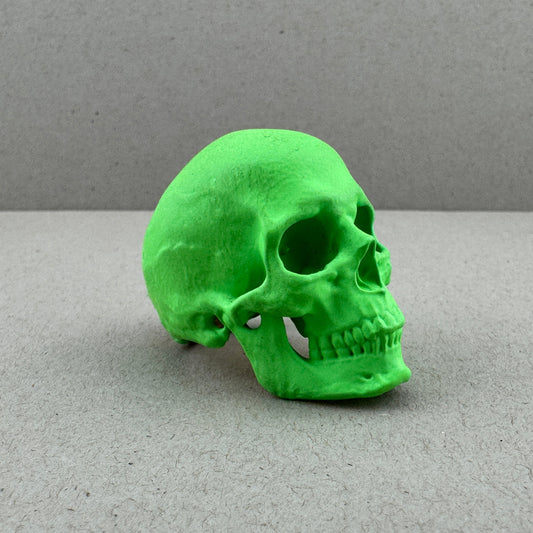 Sz12 Parakeet Green Ceramic on Brass SIA FullJaw Ring