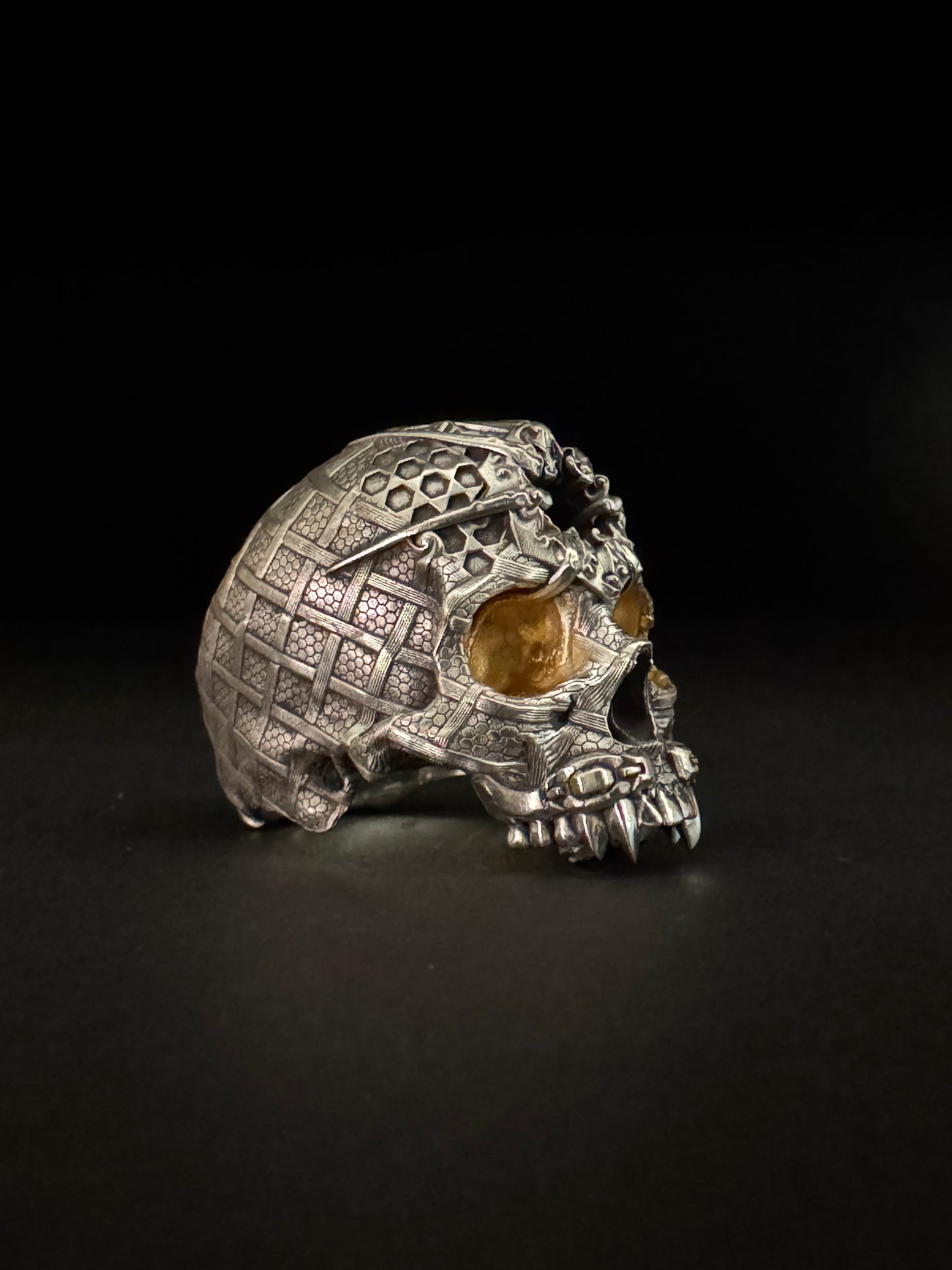 PsychedeliTech.4 Skull Ring