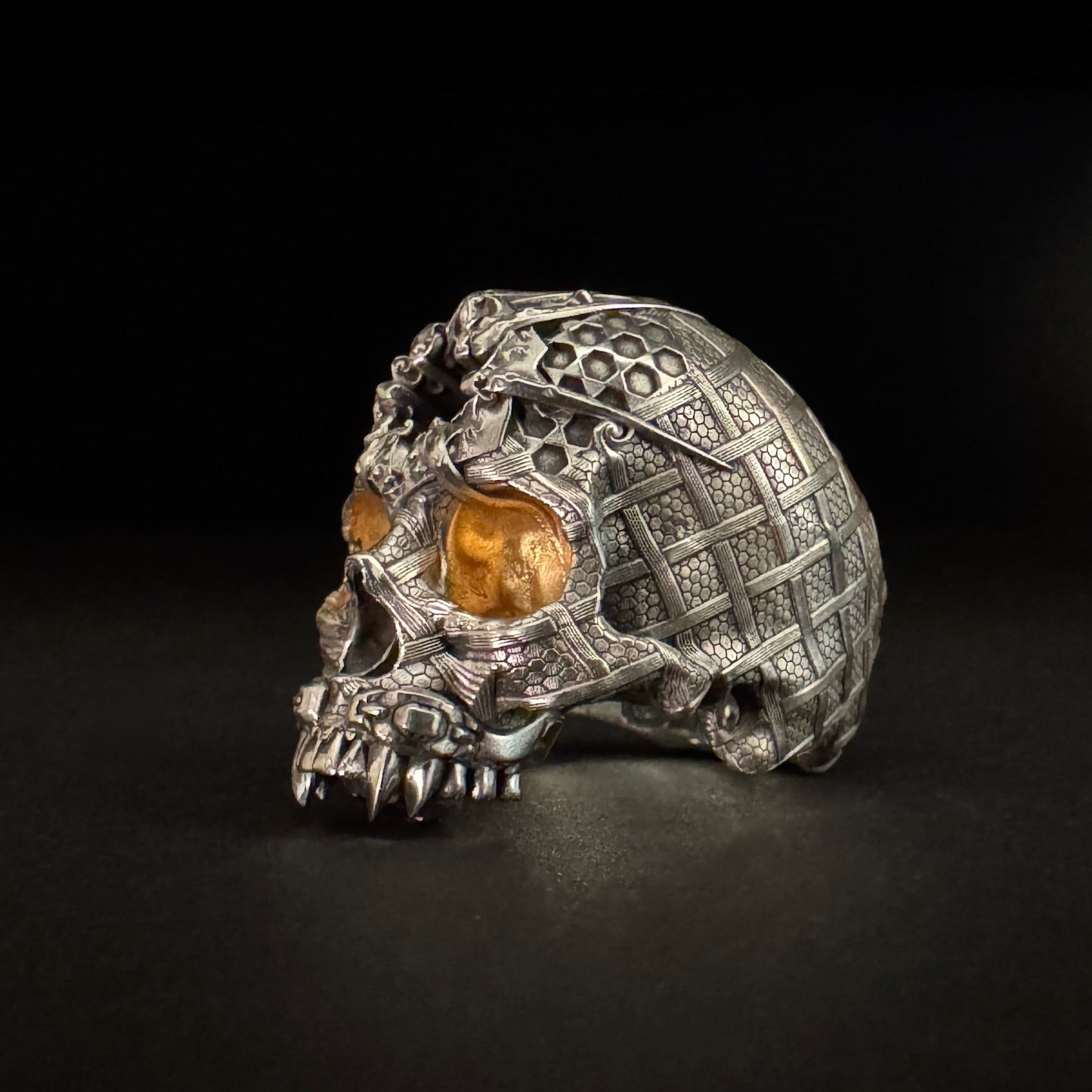 PsychedeliTech.4 Skull Ring