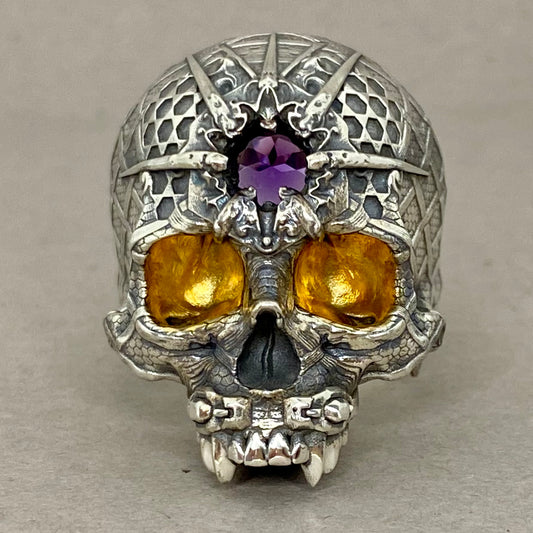 PsychedeliTech.4 Skull Ring