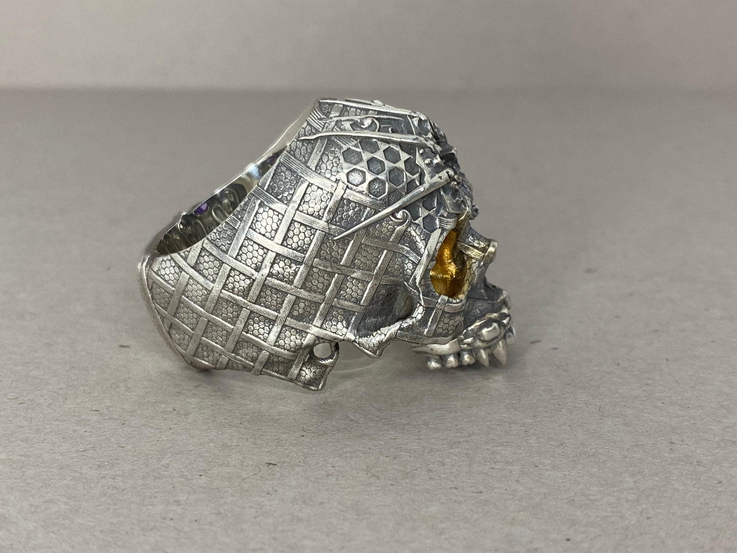 PsychedeliTech.4 Skull Ring