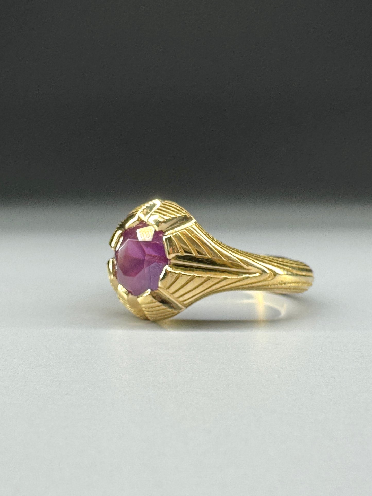 Starburst Sapphire Ring
