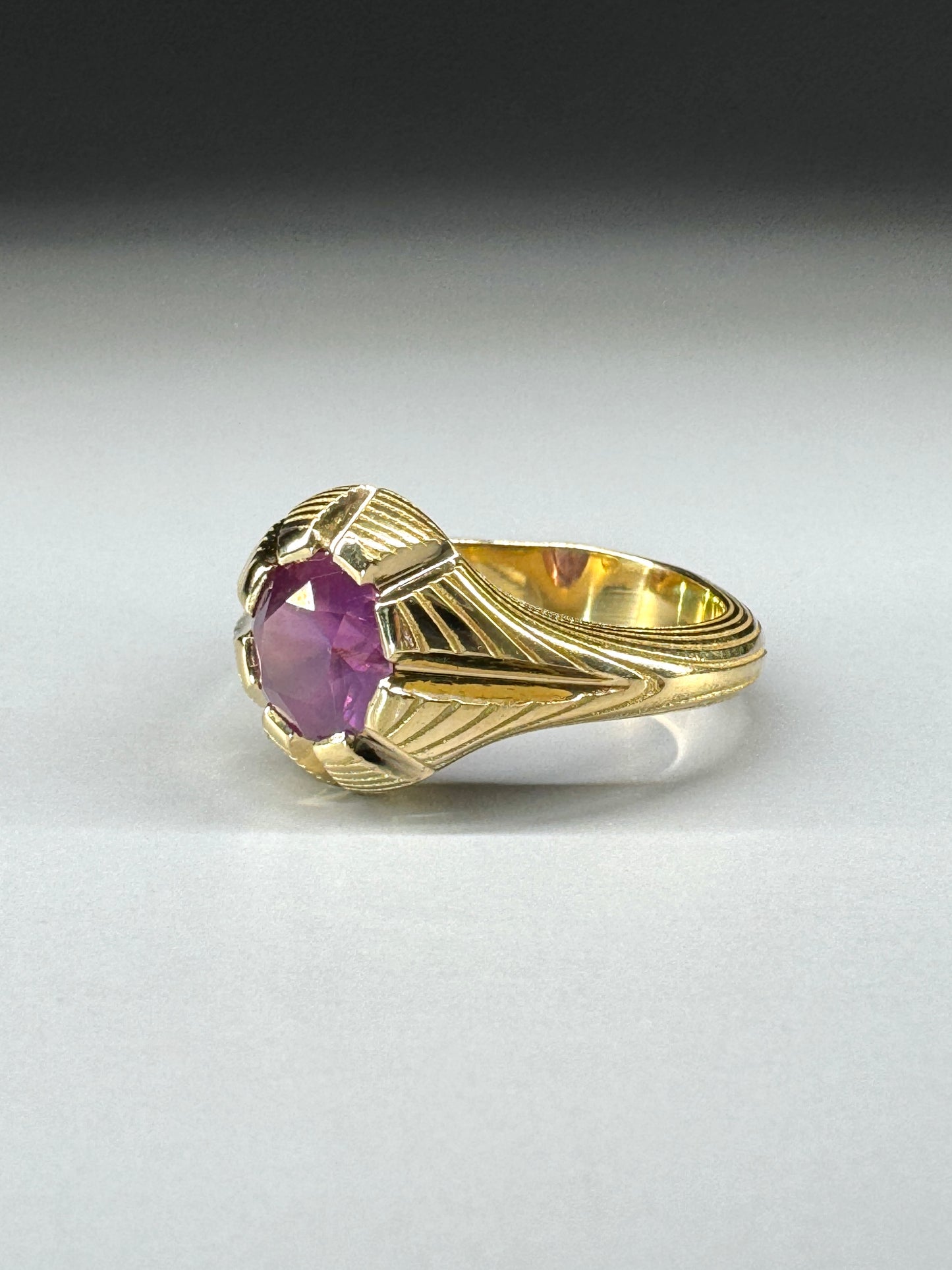 Starburst Sapphire Ring