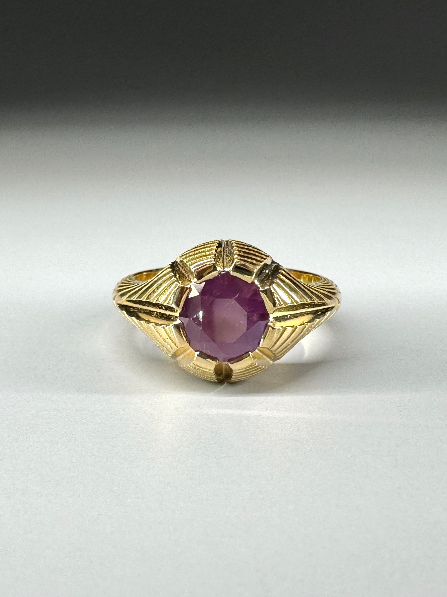 Starburst Sapphire Ring