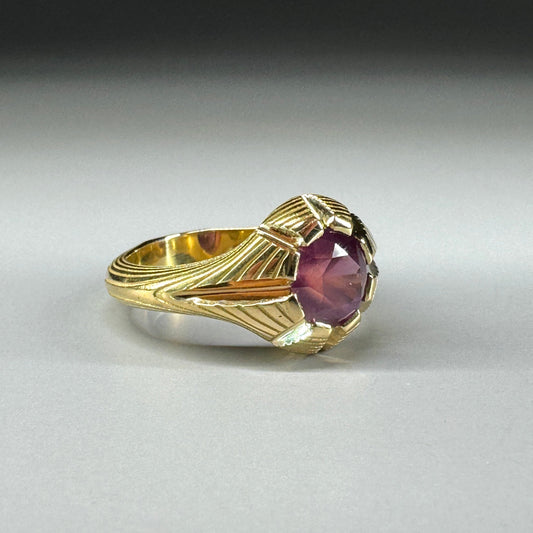 Starburst Sapphire Ring